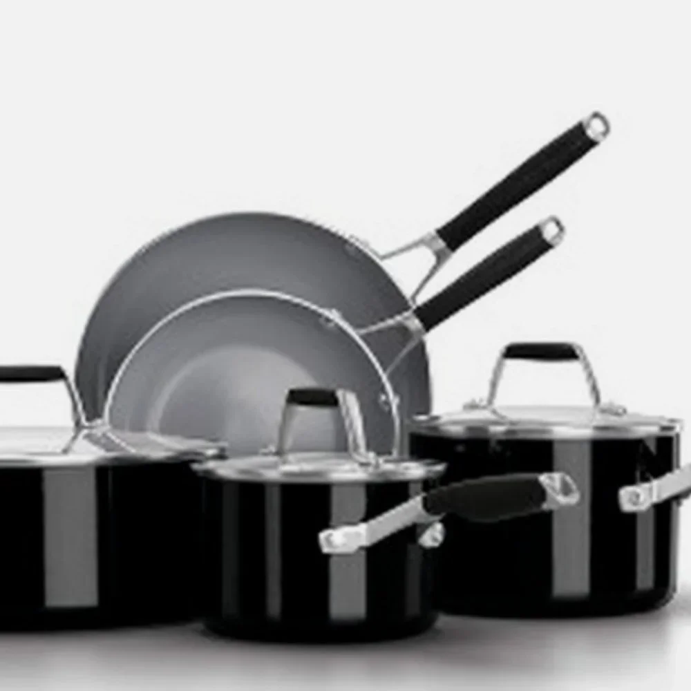 Calphalon 8pc Oil Infused Ceramic Cookware Set ( NEW WITH BOX) - Picture 8 of 8